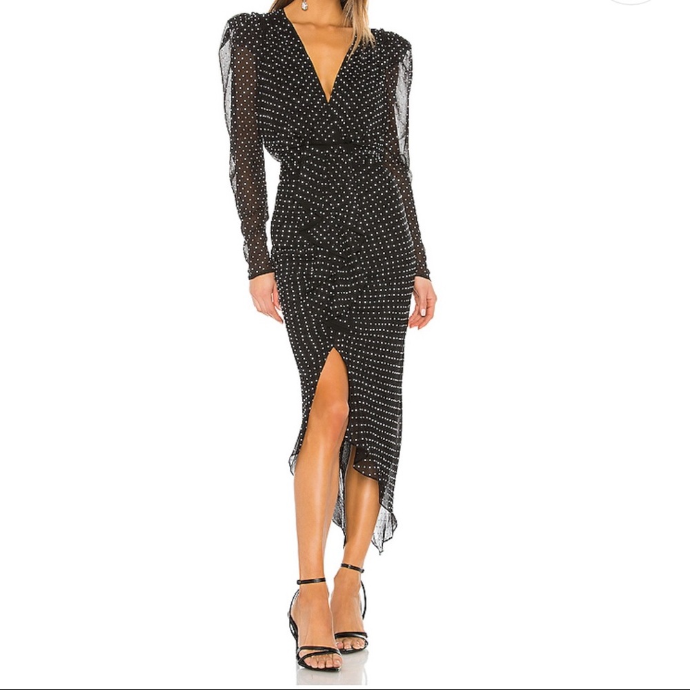Brand New Ronny Kobo Astrid Studded Dress